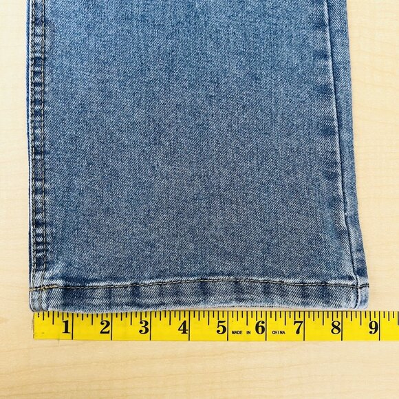 Black Tape Women Blue Denim Jeans Size 29 Kim High Rise Straight Leg Stretch NWT - Picture 11 of 11